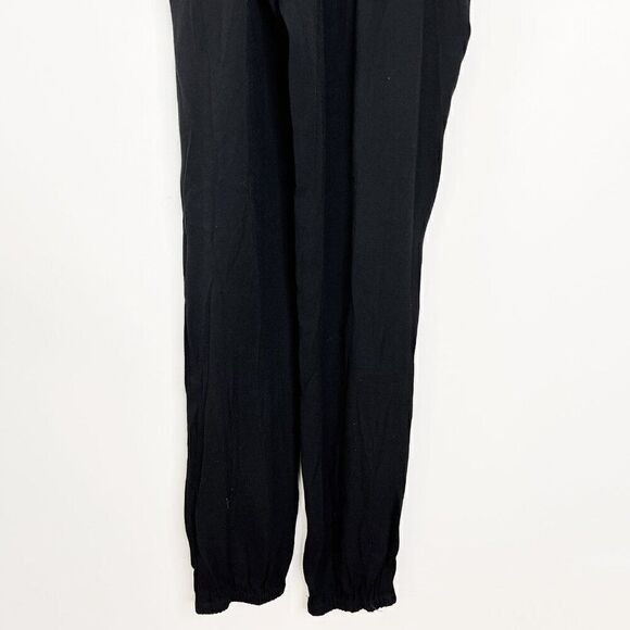 Joie Black Viscose Full Length Sleeveless Jumpsuit - Picture 6 of 9
